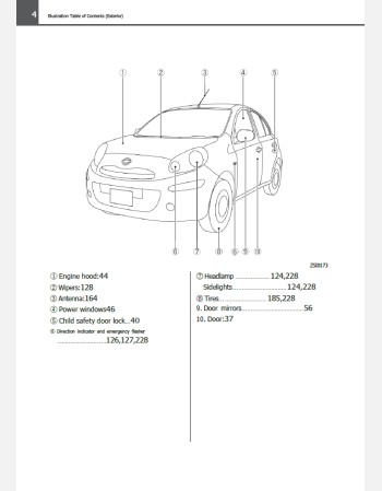 nissan march 2010 2011 2012 owners manual in english
